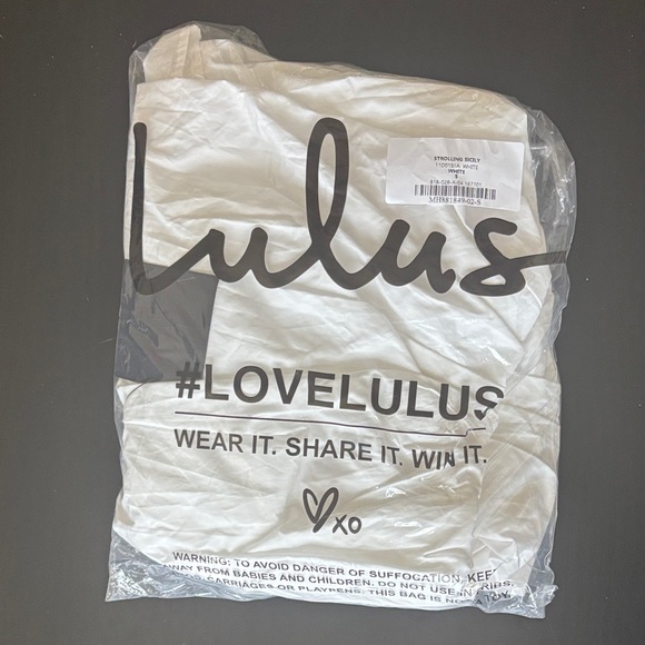 Lulu's White Backless Dress - Picture 3 of 3